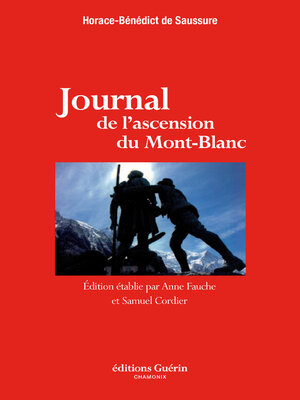 cover image of Journal de l'ascension du Mont-Blanc